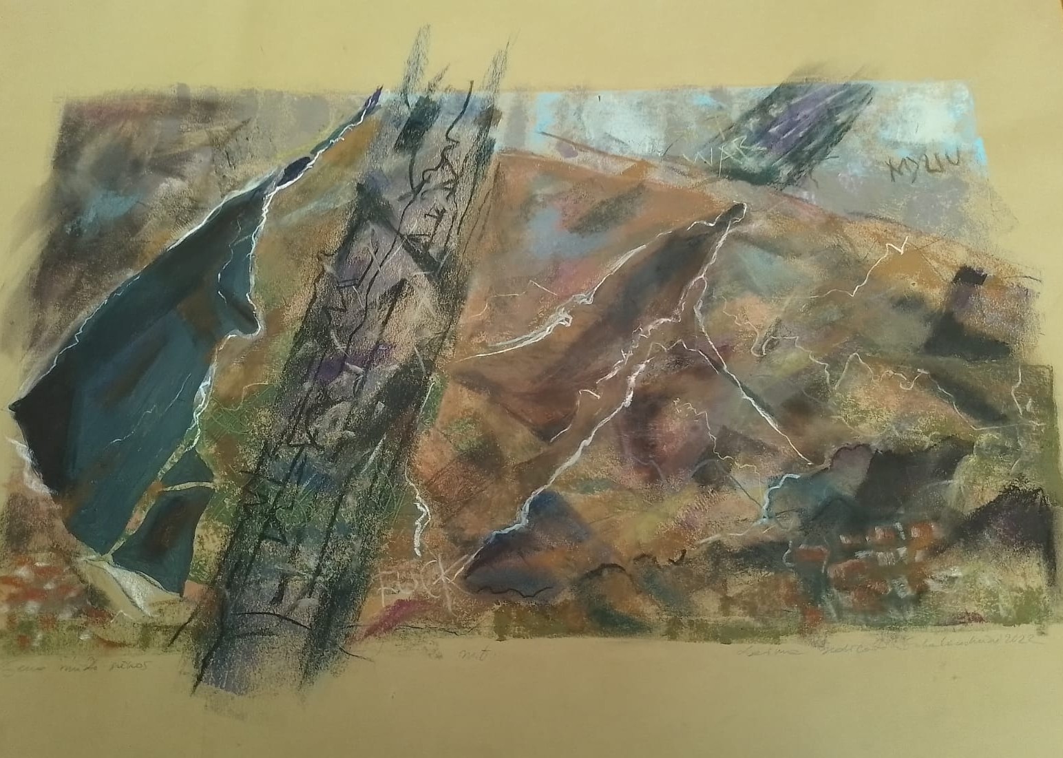 Seno miesto sienos. 2012.